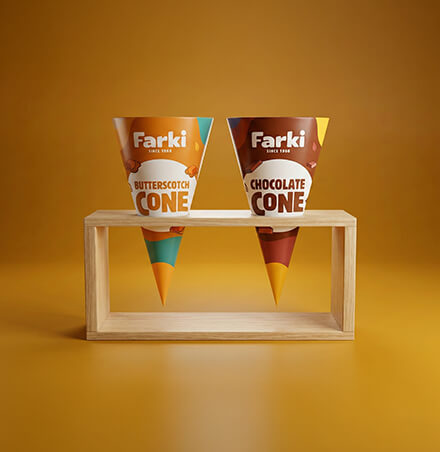 CANDIES AND CONE
